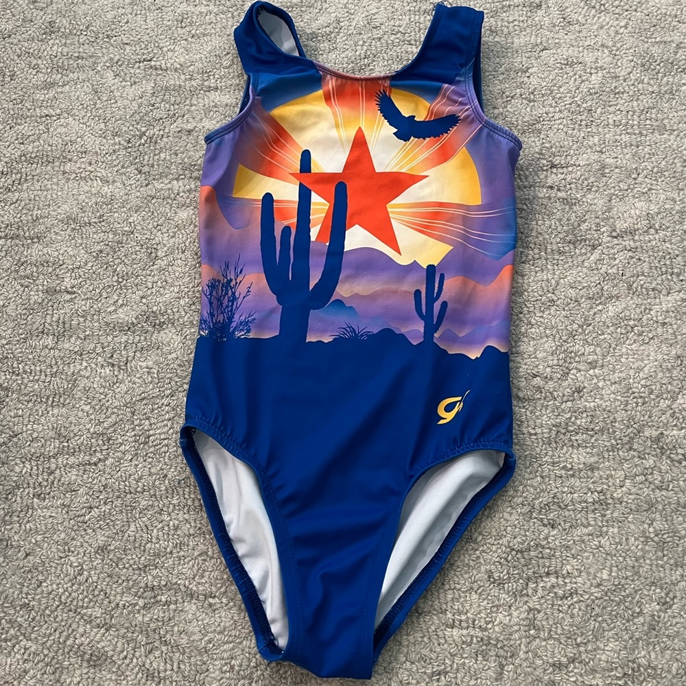 EUC GK Gymnastics Leotard in Child Medium